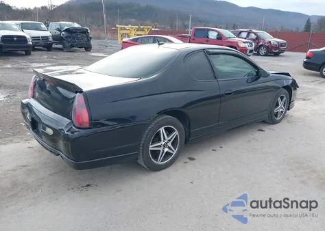 2005 Chevrolet Monte Carlo Supercharged Ss z USA, uszkodzony, nr VIN 2G1WZ151X59250603